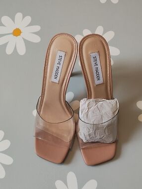 Steve Madden Signal Clear 3" heels